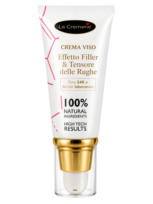 Crema Viso Oro 24K e Acido Ialuronico 50 ml
