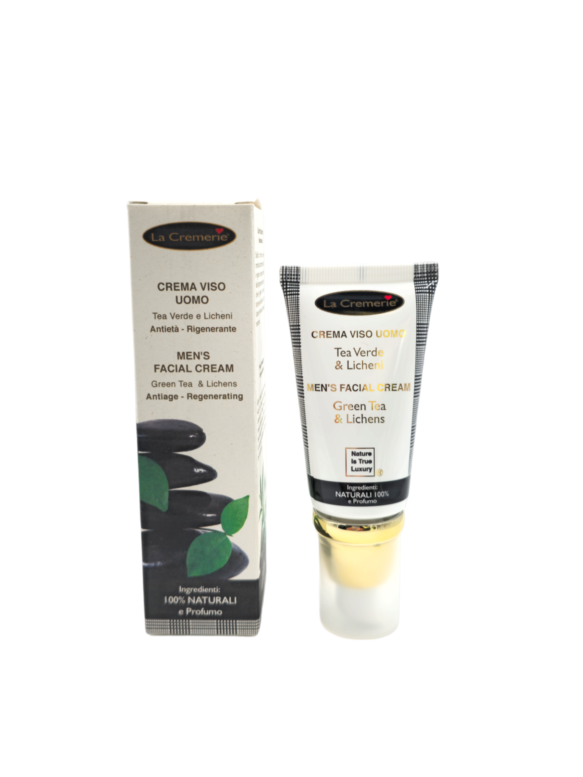 Crema viso Uomo Tea Verde e Licheni 50ml
