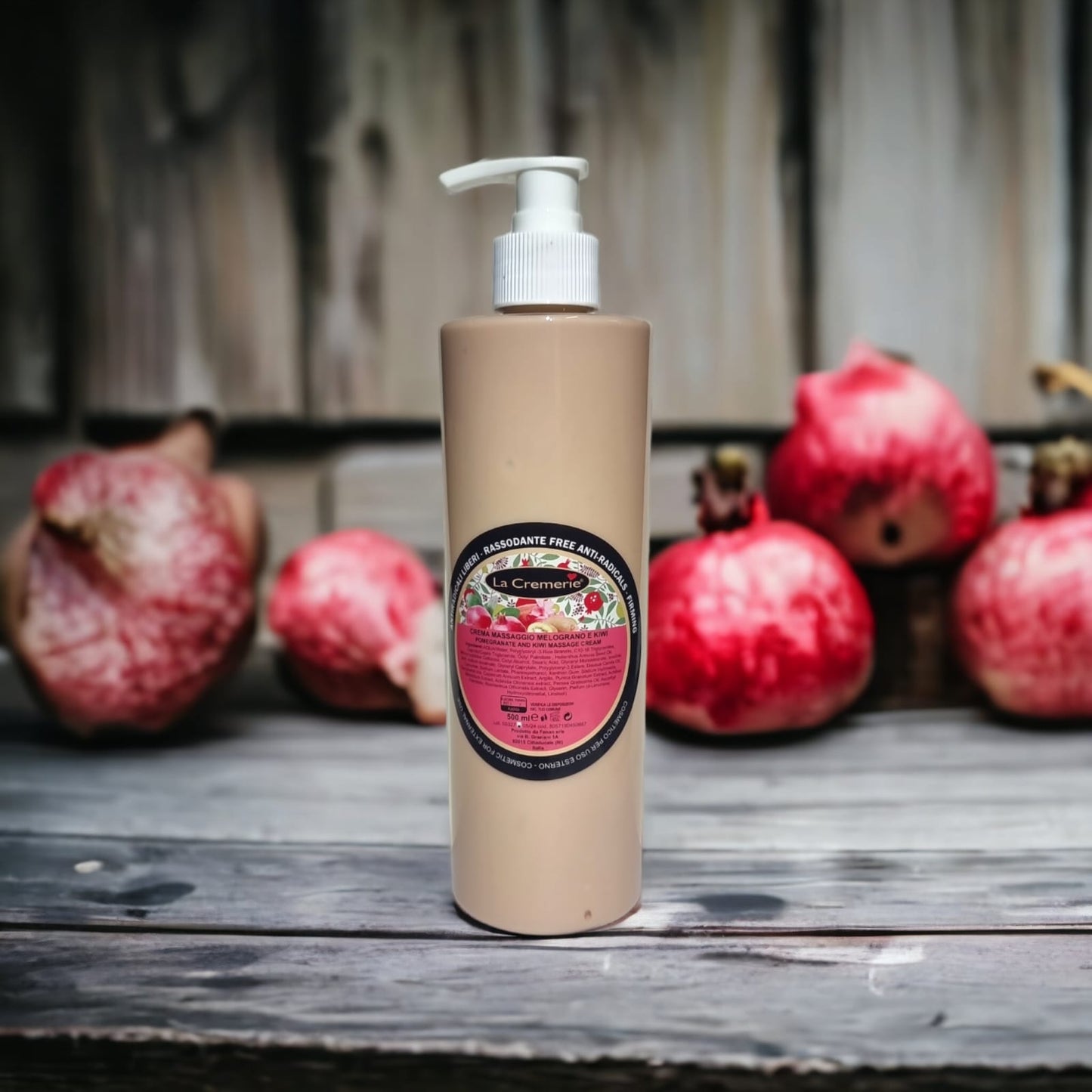 Crema massaggio Melograno & Kiwi 500ml