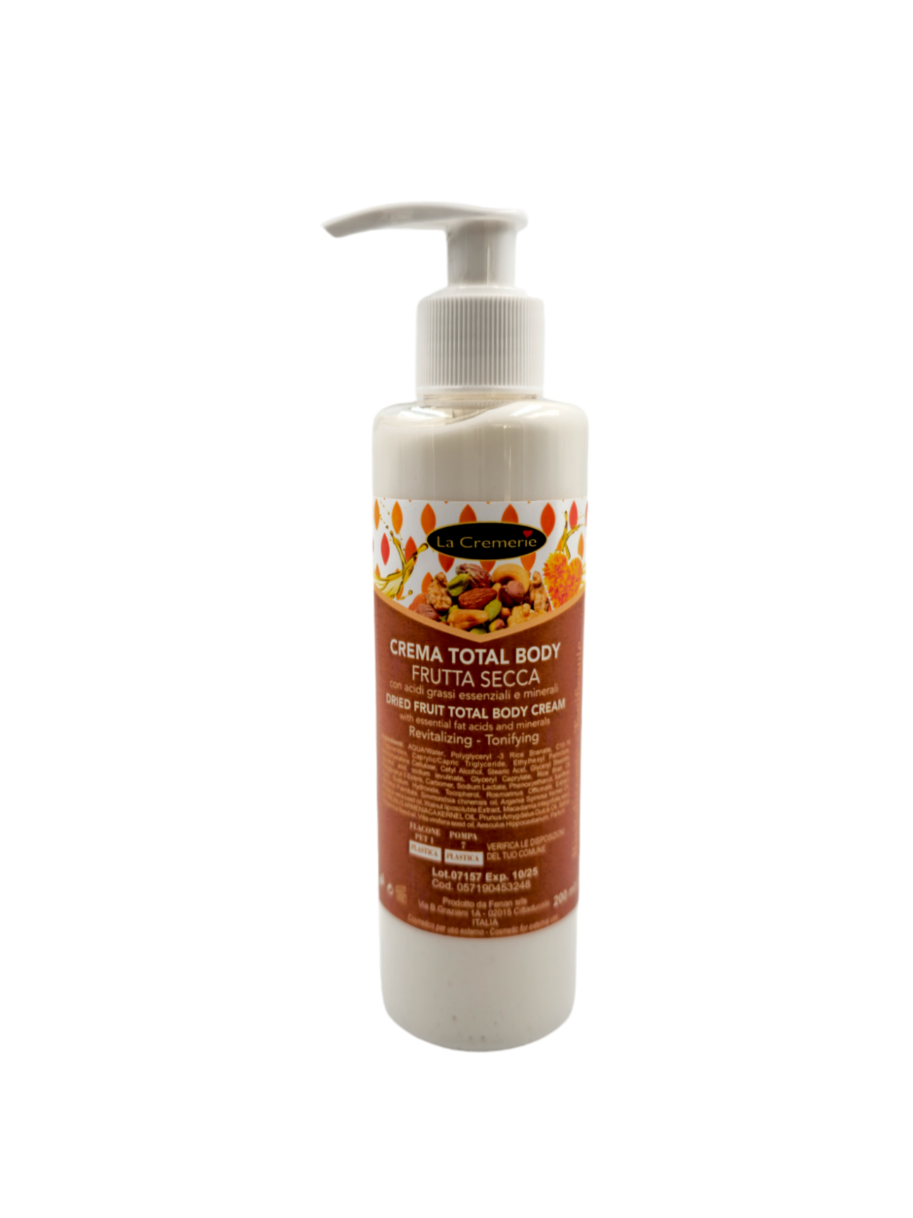 Crema Total body Frutta secca 200ml