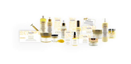 Trattamento completo viso & corpo SUBLIME con 2% di Acido Ialuronico, Retinolo, Peptidi Rigeneranti, Peptidi Botox like, Collagene e Esapeptidi