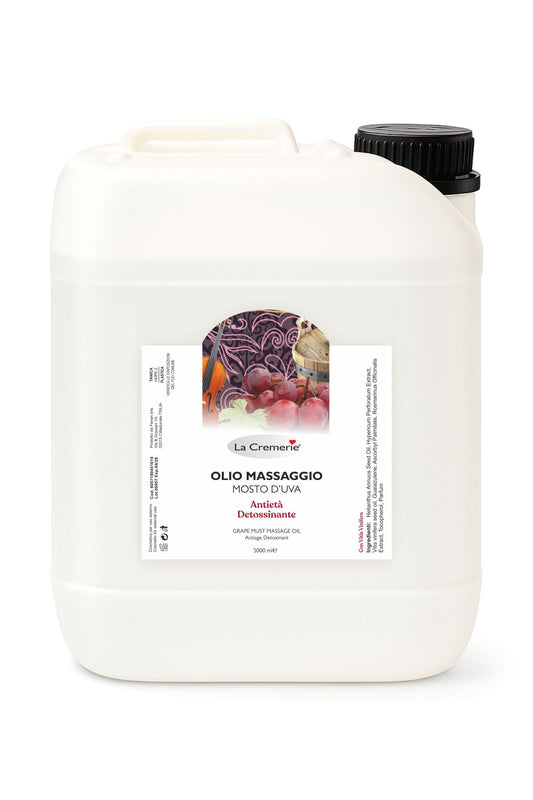 Tanica olio massaggio Mosto D'Uva 5 litri