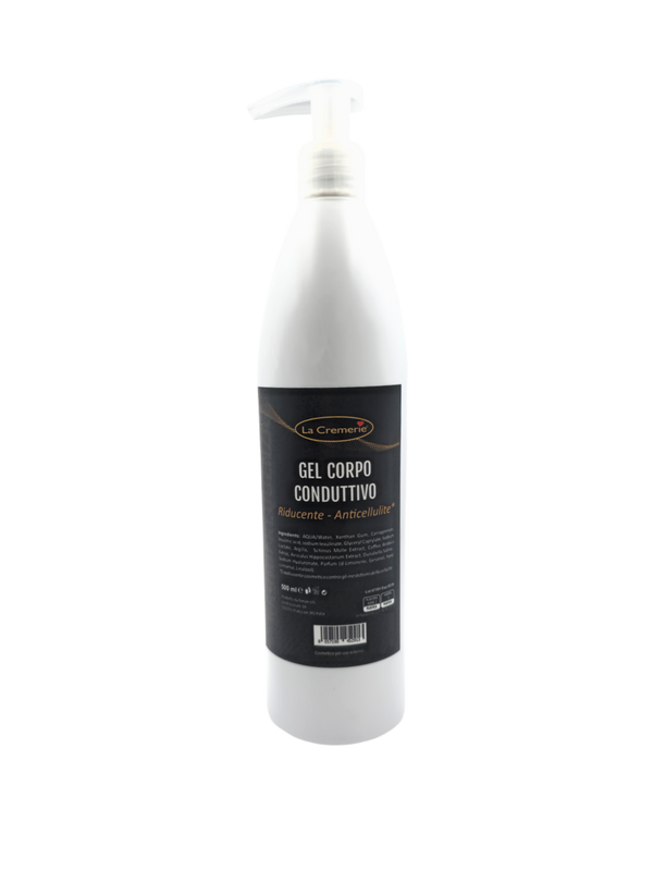 Gel corpo conduttivo riducente anticellulite  per radiofrequenza 500ml