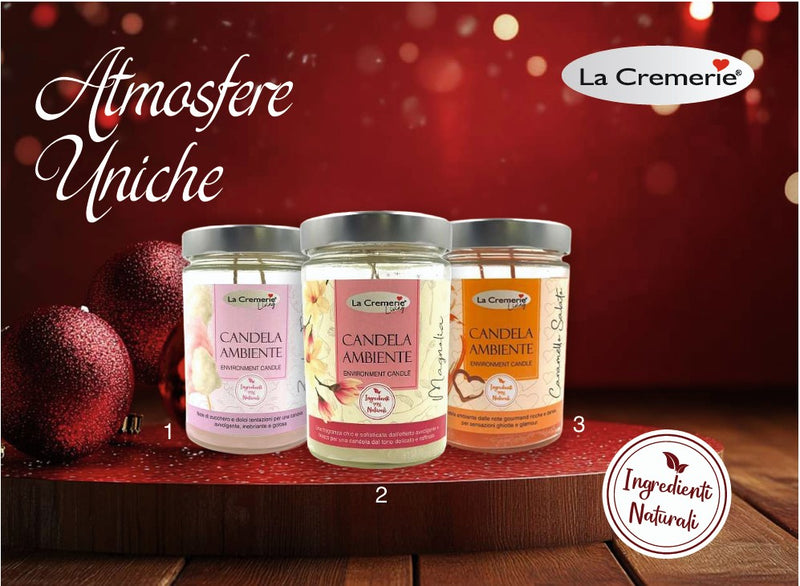 Kit Atmosfere uniche  12 pz di candele ambiente naturali 500ml