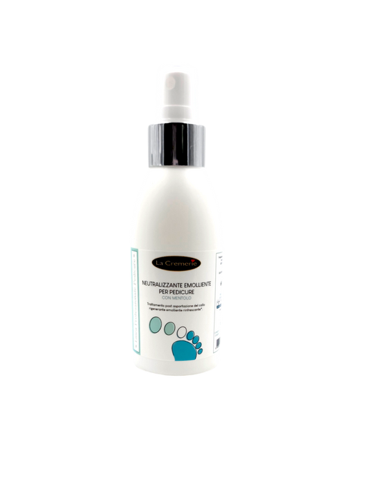 Neutralizzante emolliente per pedicure con mentolo 125ml