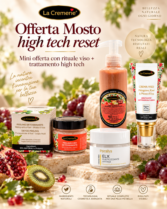 Vendemmia Reset Viso – Rituale Mosto d’Uva + Poralys
