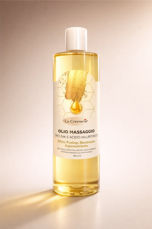 Olio massaggio Oro liquido effetto lifting | 500 ml