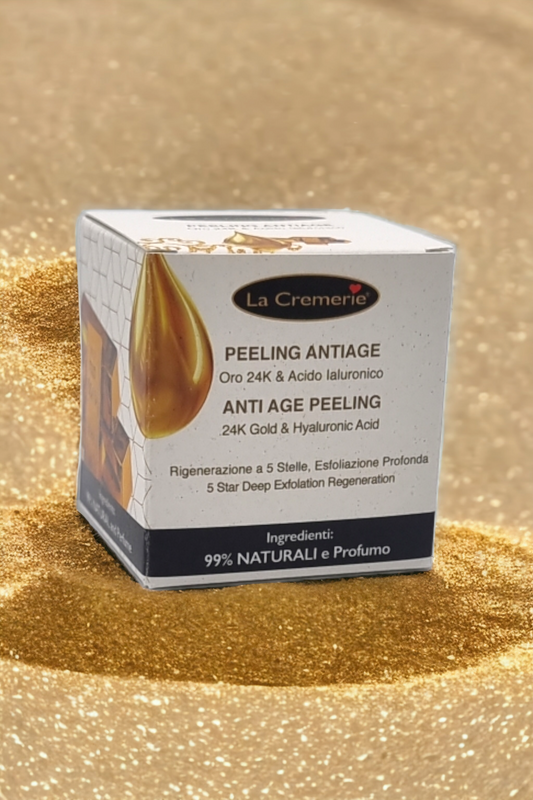 Peeling viso Oro 24k & Acido Jaluronico 100ml