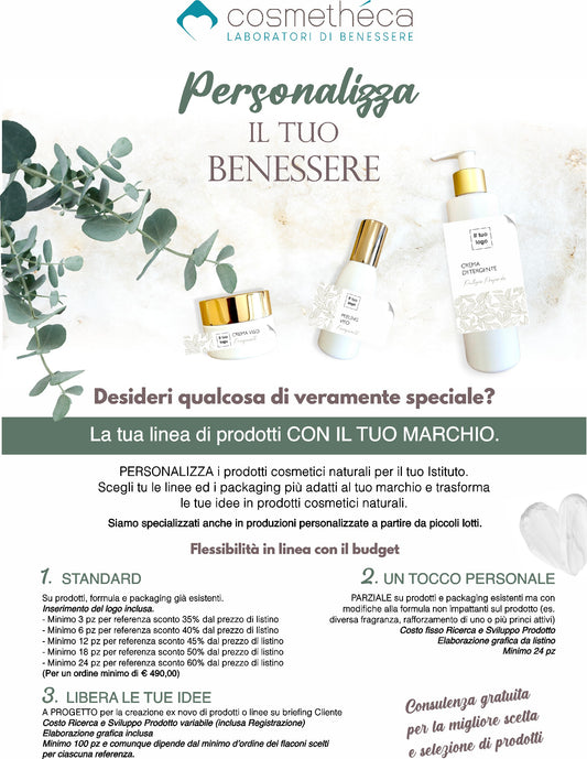 Costruisci la Tua Linea PERSONALIZZATA