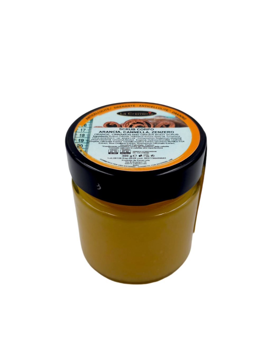 Scrub corpo arancia cannella & zenzero 300 g