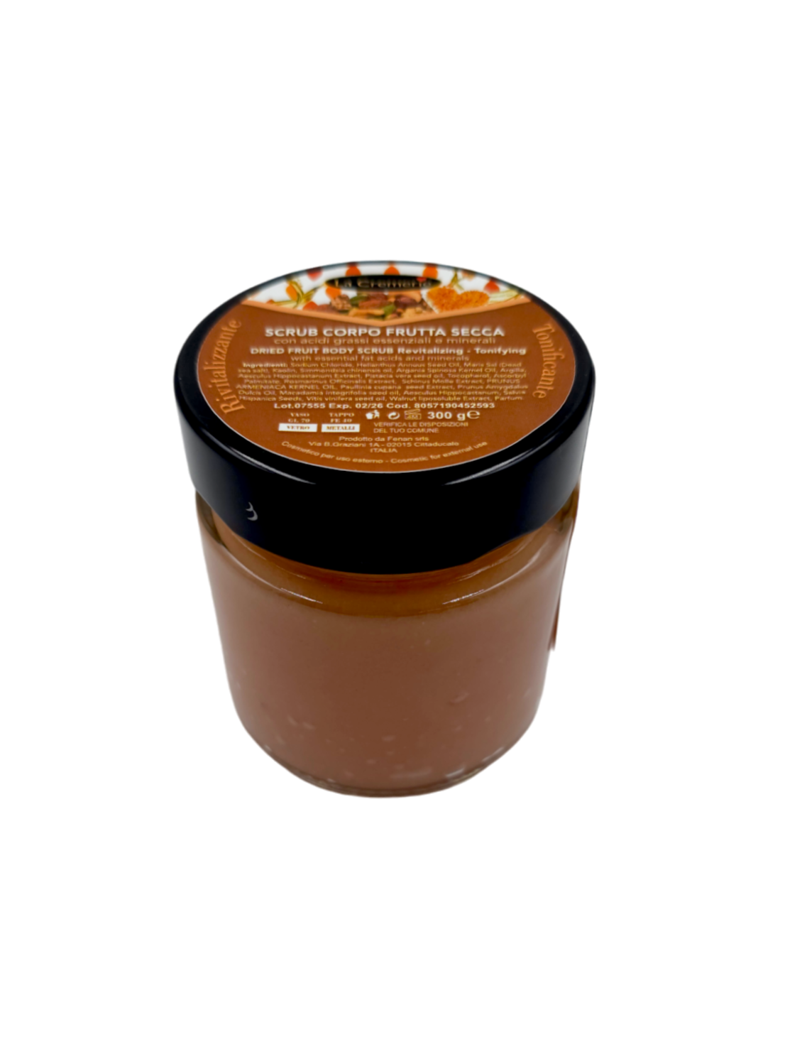 Scrub Corpo Frutta secca 300g