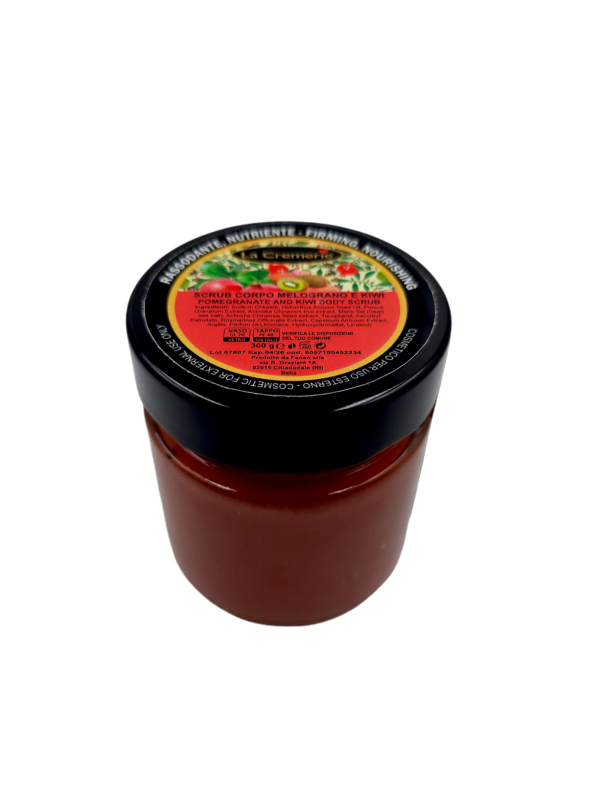 Scrub corpo Melograno & Kiwi 300gr