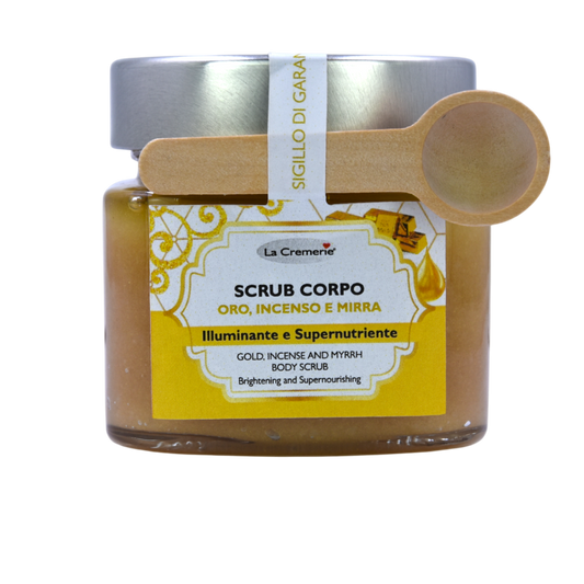 Scrub corpo Oro 24k Acido ialuronico 300 g