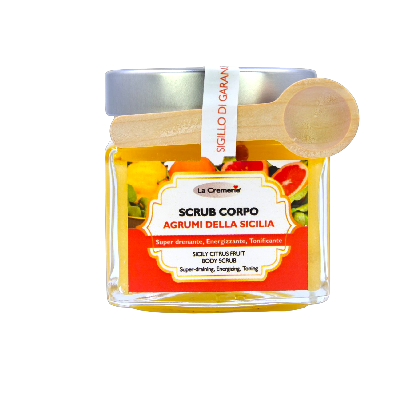 Scrub corpo Agrumi di Sicilia drenante tonificante | 300 g