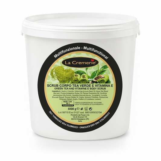 Scrub corpo Tea verde & Vitamina E 5 kg