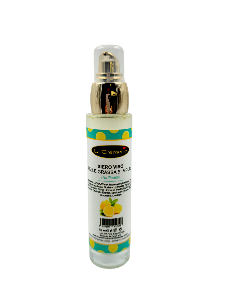 Siero viso Pelle Grassa e Impura 50ml