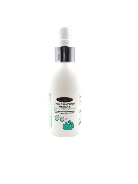 Spray cheratolitico emolliente per pedicure 125ml