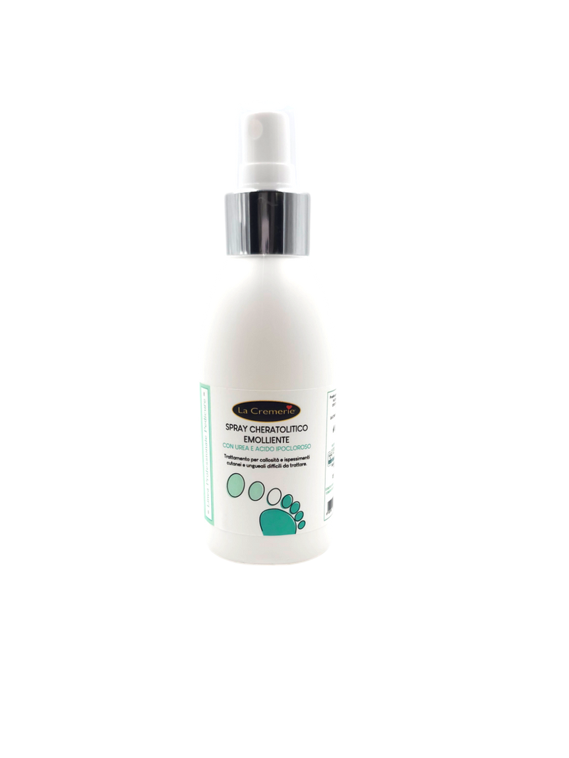 Spray cheratolitico emolliente per pedicure 125ml