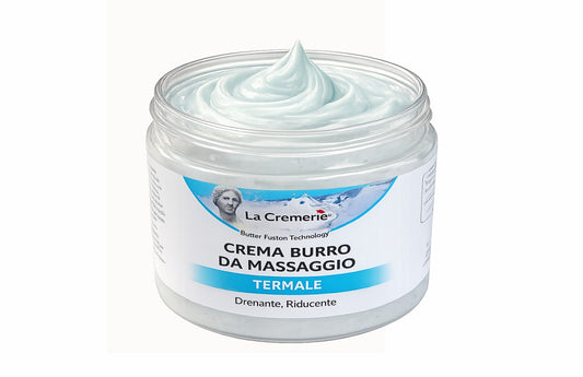 Crema burro da massaggio drenante riducente termale 500ml