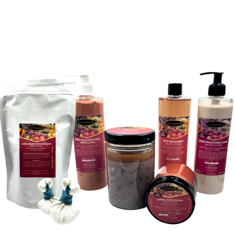 OFFERTA - Trattamento completo antiossidante nutriente antietà Mosto d'uva