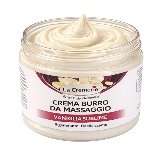 Crema burro da massaggio rigenerante elasticizzante Vaniglia Sublime 500ml