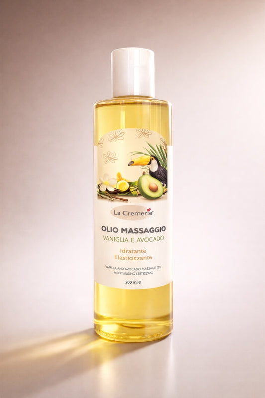 Olio da massaggio vaniglia & avocado 200 ml