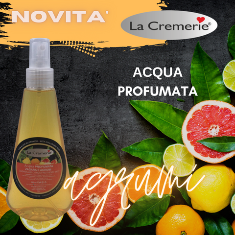 Acqua profumata Zagara & Agrumi 240 ml - La Cremerie