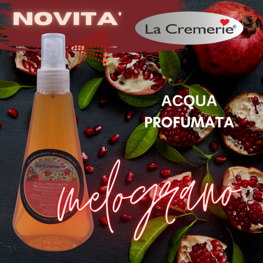 Acqua profumata Melograno & kiwi 240 ml - La Cremerie