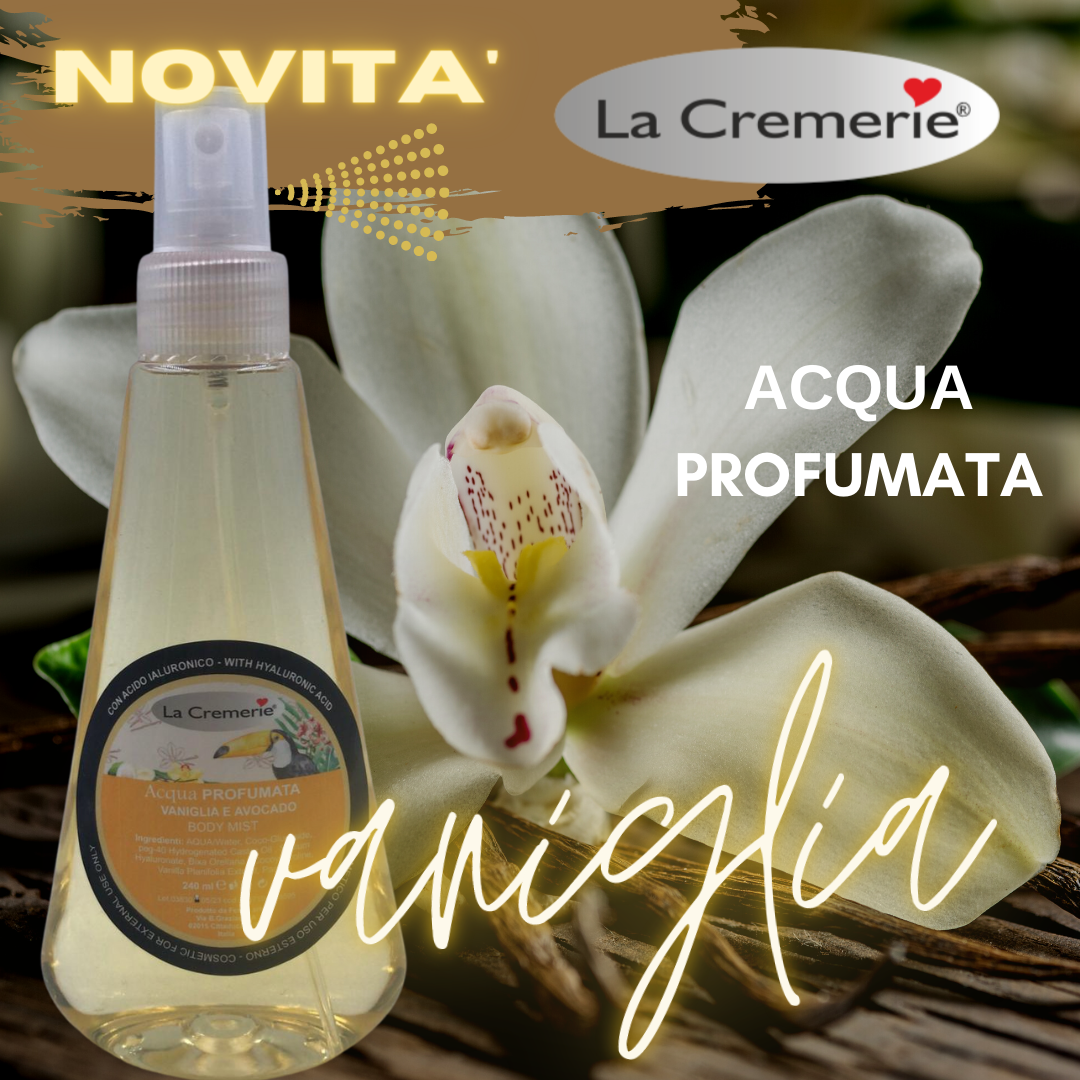Acqua profumata Vaniglia & Avocado 240 ml - La Cremerie